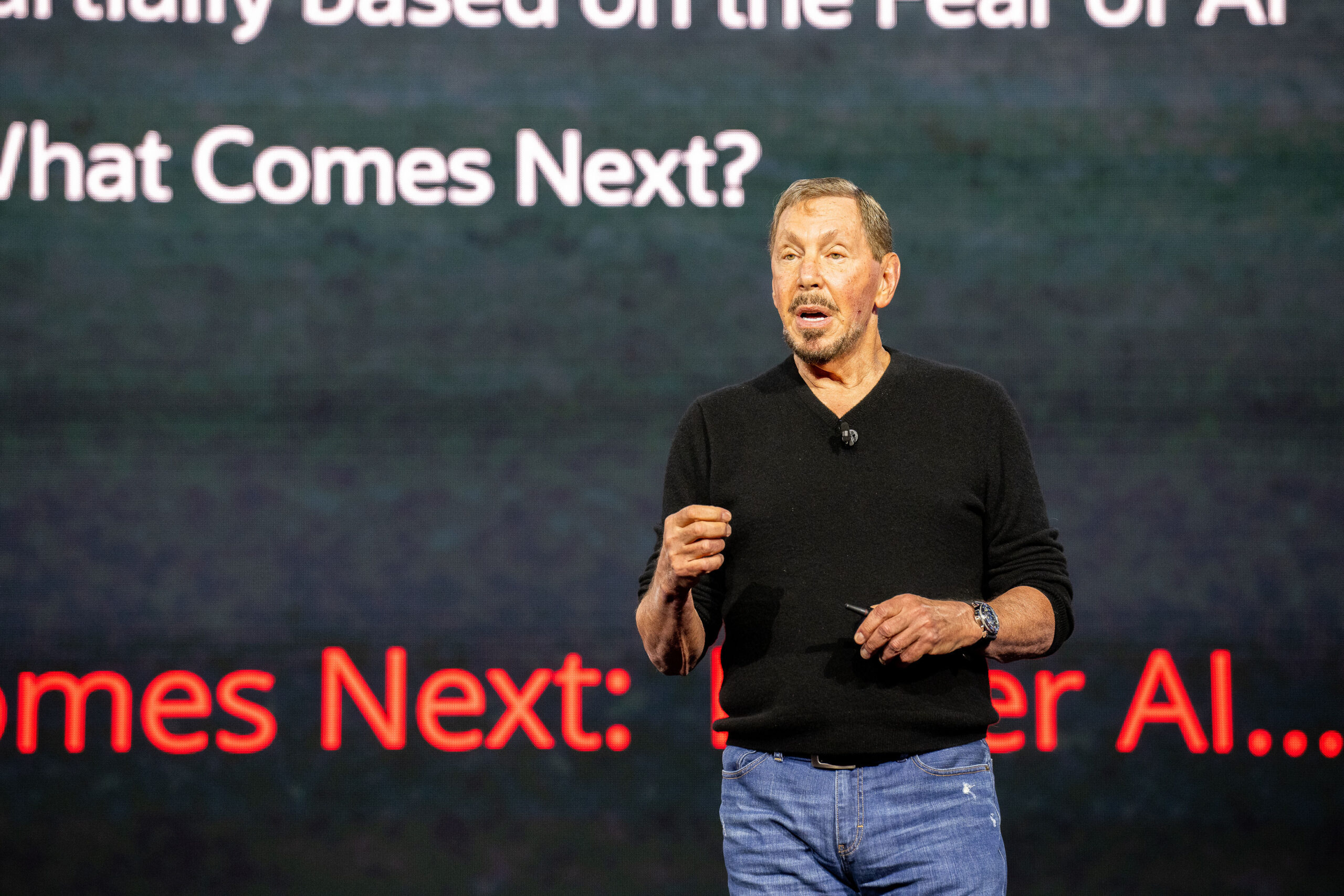 Larry Ellison op Oracle CloudWorld 2023: ‘GenAI gaat alles veranderen’